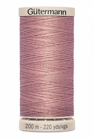 [738219-2626] Hand Quilting Cotton Thread 200m/219yds Dusty Rose