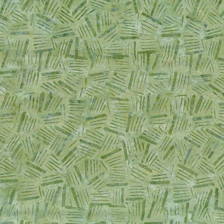 [1400-22281-757] Mystic Vineyard Light Green Sticks Batik
