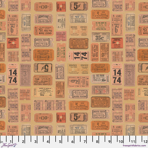Eclectic Palette Tickets PWTH232 Orange