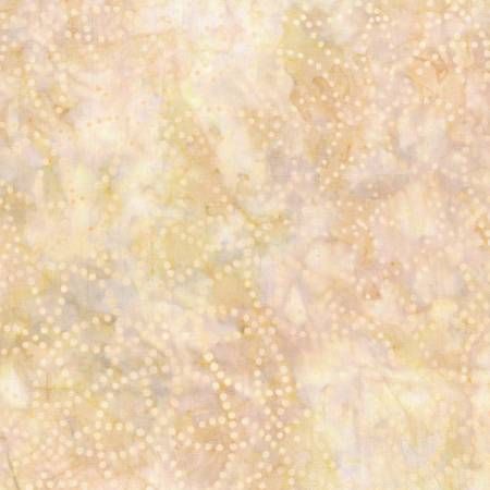 [1400-22293-251] Copper Mountain Tan Circle Dots Batik