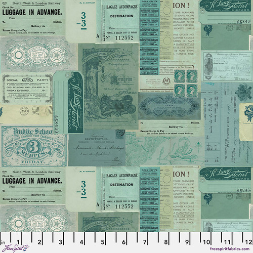 Eclectic Palette Ephemera PWTH275 Teal