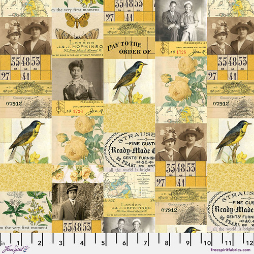 Eclectic Palette Collage PWTH240 Yellow