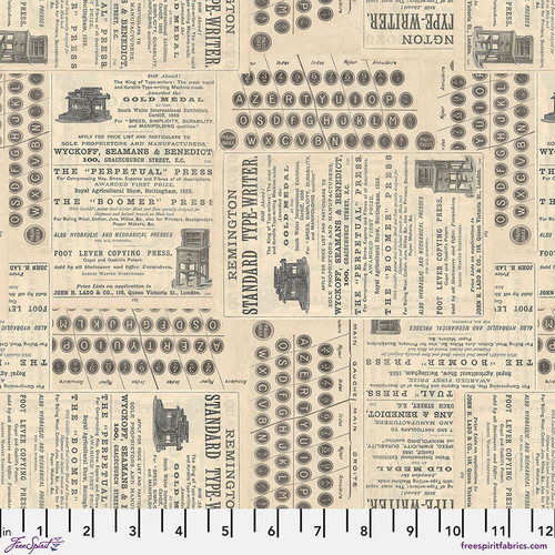 Eclectic Palette Typewriter PWTH 254 Neutral