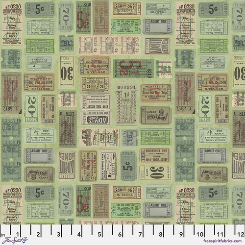 Eclectic Palette Tickets PWTH 262 Green