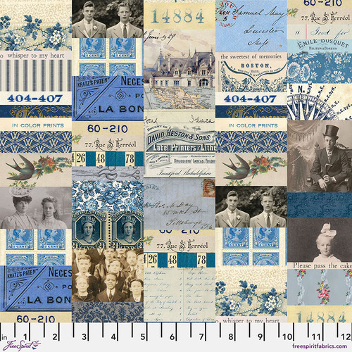 Eclectic Palette Collage PWTH 290 Indigo