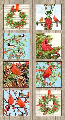 Winter Greenery 1507 N panel