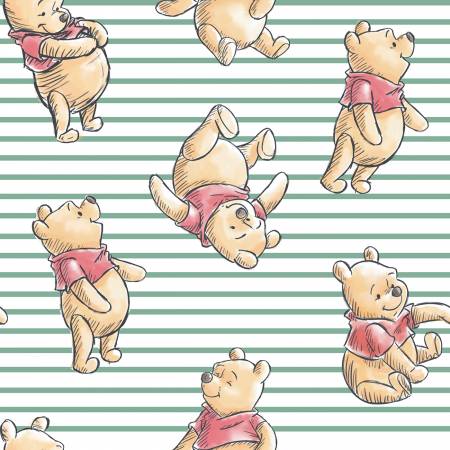 [12484647] Winnie the Pooh Stripe 12484647