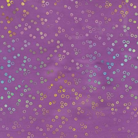[731Q-9] Wisteria Pollen Batik