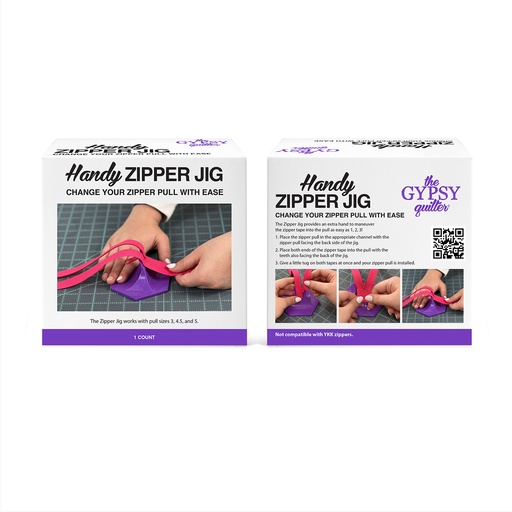 [TGQ119] ZIPPER JIG GYPSY PURPLE