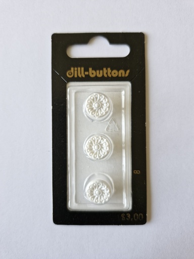 [000008] 7/16" Polyamid-Pearl Imitation white