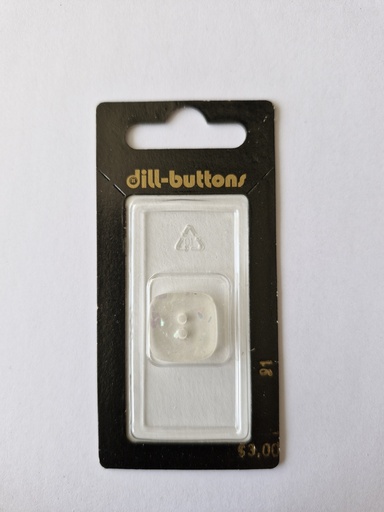 [000091] 13/16" polyester button transparent