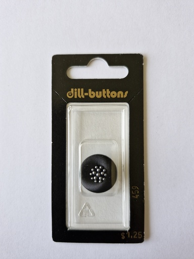 [000459] 1-1/16" Polyamid button black