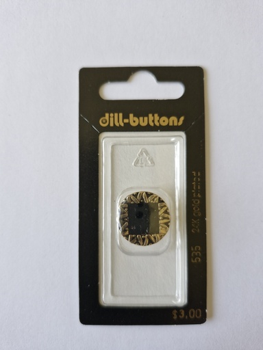 [000535] 11/16" Full metal enamelled black