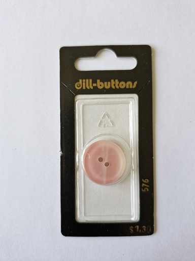 [000576] 3/4" Polyester button rose