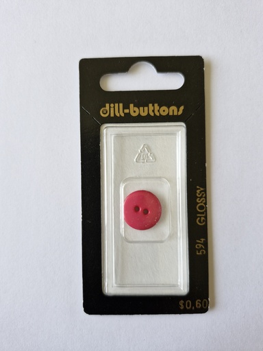 [000594] 9/16" Polyamid button rose