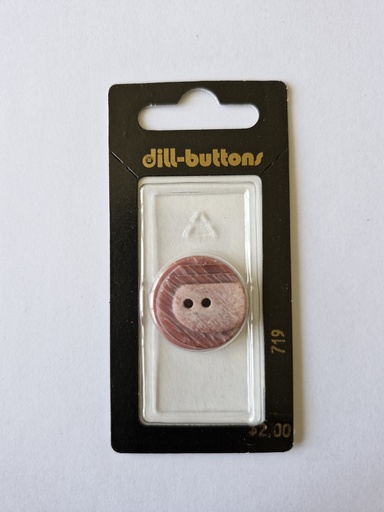 [000719] 7/8" Polyester button bordeaux