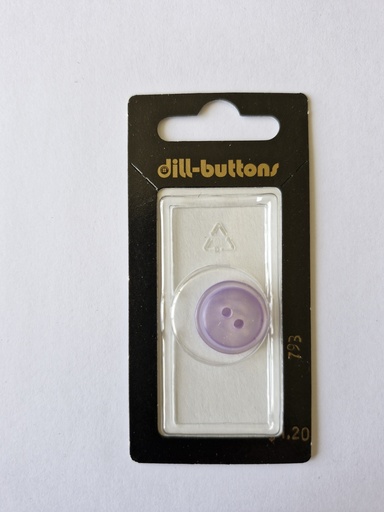 [000793] 11/16" Polyester button 1il ac
