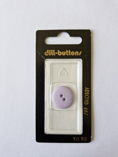 [000799] 11/16" Polyamid button lilac