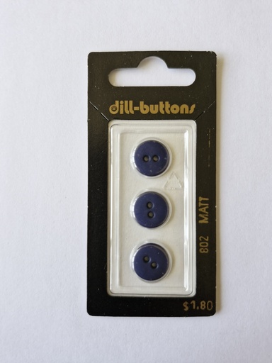 [000802] 1/2" Polyamid button lilac