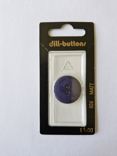 [000806] 7/8" Polyamid button lilac