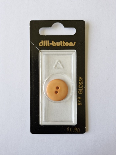 [000879] 11/16" Polyamid button orange