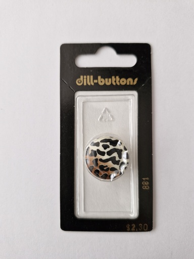 [000881] 13/16" polyamide fashion button beige