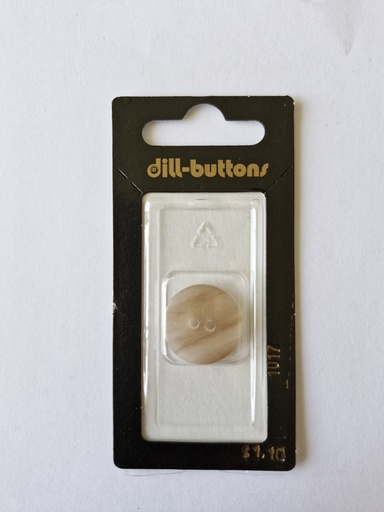 [001017] 3/4" Polyester button beige