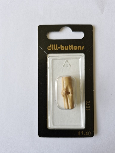 [001070] 1" Polyamid button beige