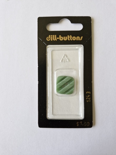 [001243] 1-1/16" Polyester button gentle / l ight green