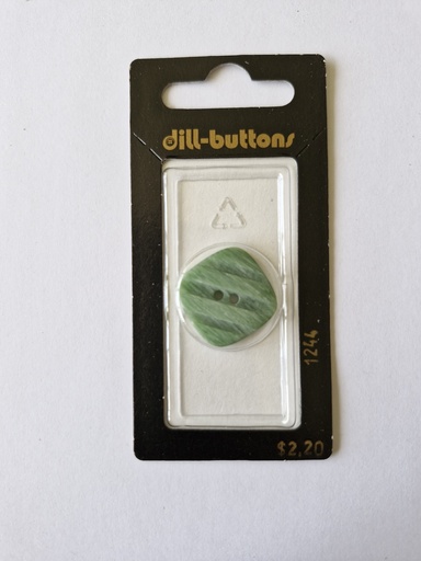 [001244] 7/8" Polyester button gentle / light green