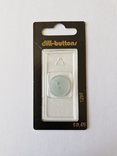 [001299] 11/16" Polyester button blue / l ight blue