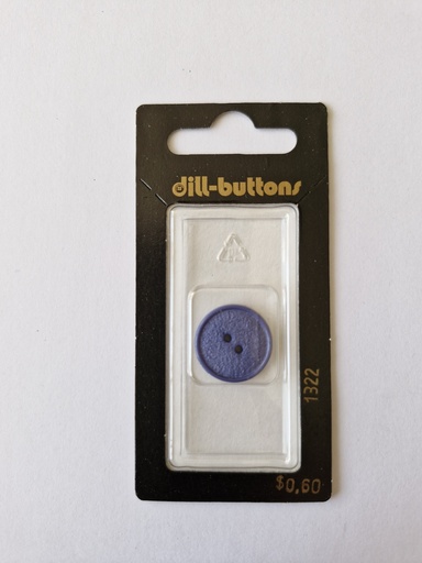 [001322] 11/16" Polyamid button royal blue