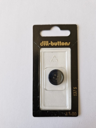 [001375] 5/8" Polyester button navy