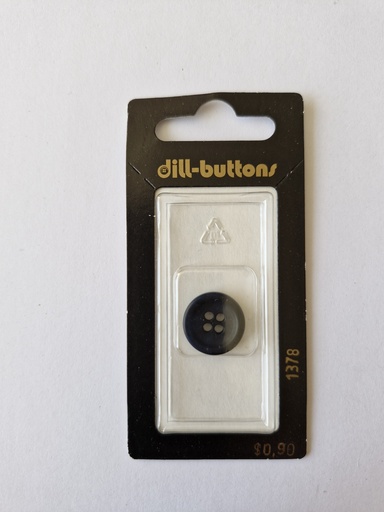 [001378] 5/8" Polyester button navy