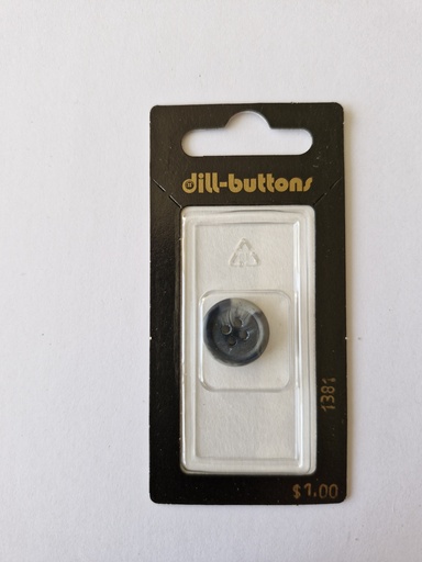 [001381] 5/8" Polyester button navy