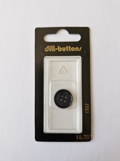 [001387] 5/8" Polyamid button navy