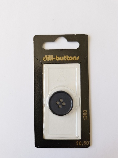 [001388] 3/4" Polyamid button navy