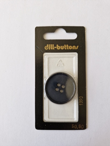 [001390] 1-1/8" Polyamid button navy