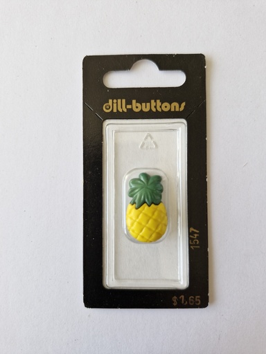 [001547] 1" children button gentle / light green