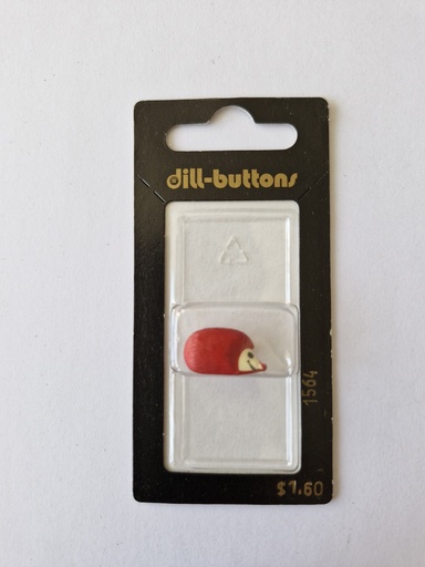 [001564] 1-1/16" children button red