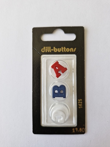 [001625] 7/16" letter white