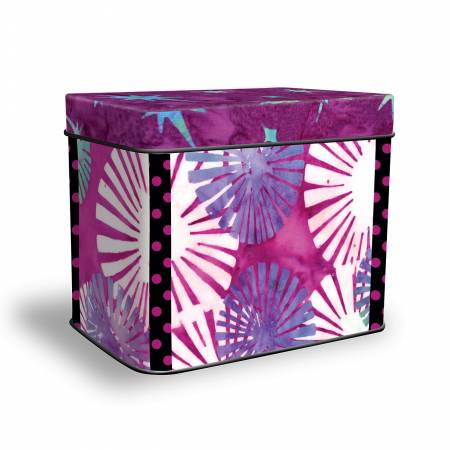 [ST-40318] Villa Rosa Tin Recipe Card Holder