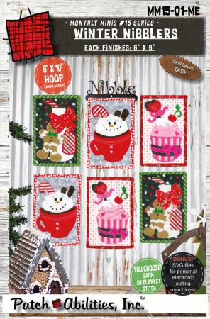 [MM15-1-ME] Winter Nibblers Machine Embroidery