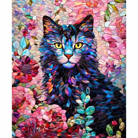 [16240107P-01] Gigi in the Garden Panel - Multi