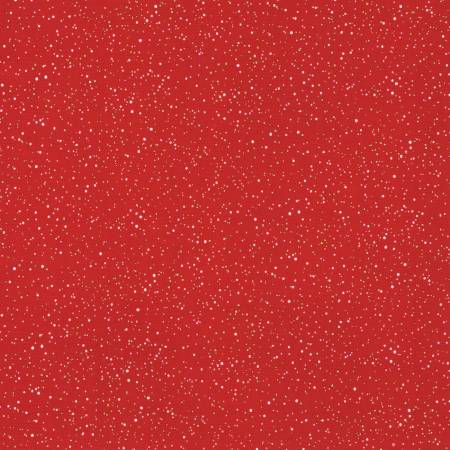 [SRKM-19953-3] Holiday Charms Dots red Christmas w/Metallic Christmas