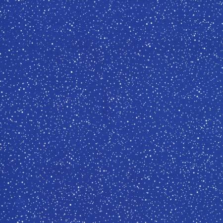 [SRKM-19953-9] Holiday Charms Dots Navy Christmas w/Metallic