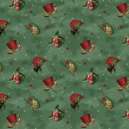 Woodland Snowmen 27738 773 Green