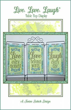 [JBDLLL] Live Love Laugh Table Top Display
