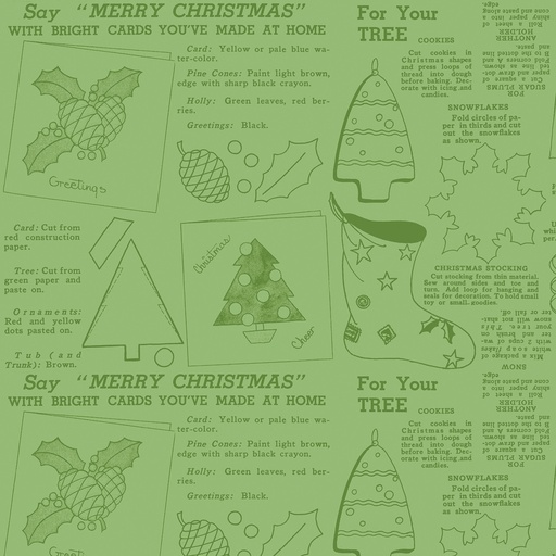 Classic Christmas Handmade C16290R Green