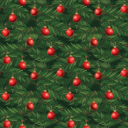 Christmas Wishes Ornaments 15044R Green